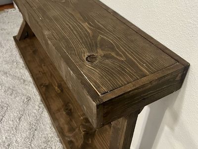 Wood Entry Table