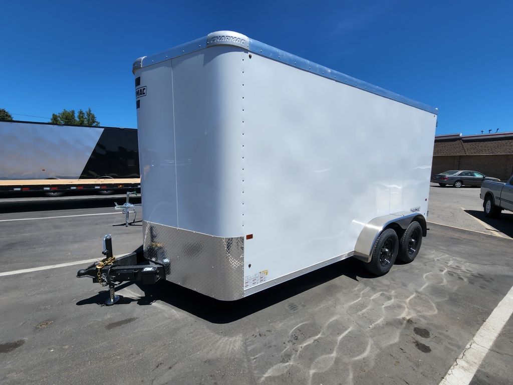 2026 Charmac Trailers 7X14 SD 10K with Barn Doors Enclosed Cargo Trailer