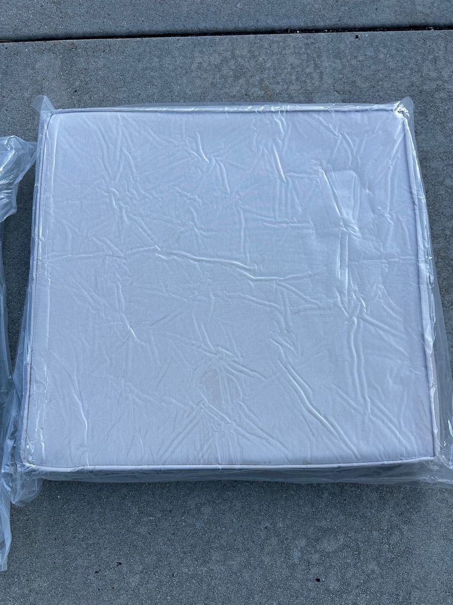 New - Patio Furniture Cushions, Beige