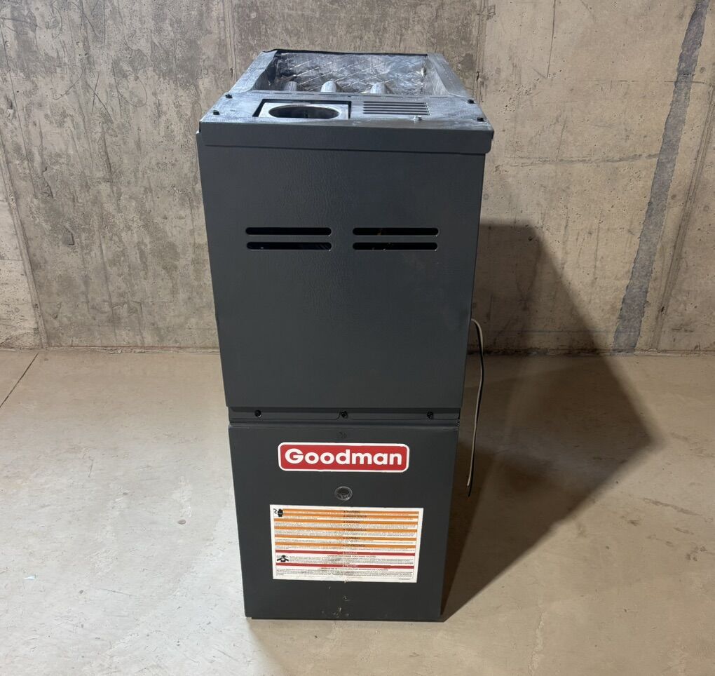 $306 LESS THAN RETAIL! BRAND NEW* Goodman 60K BTU 80% AFUE Single Stage Multi-Speed Natural Gas Furnace