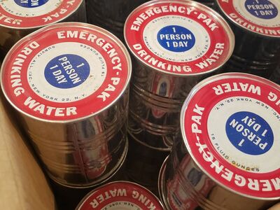 Emergency Drinking Water