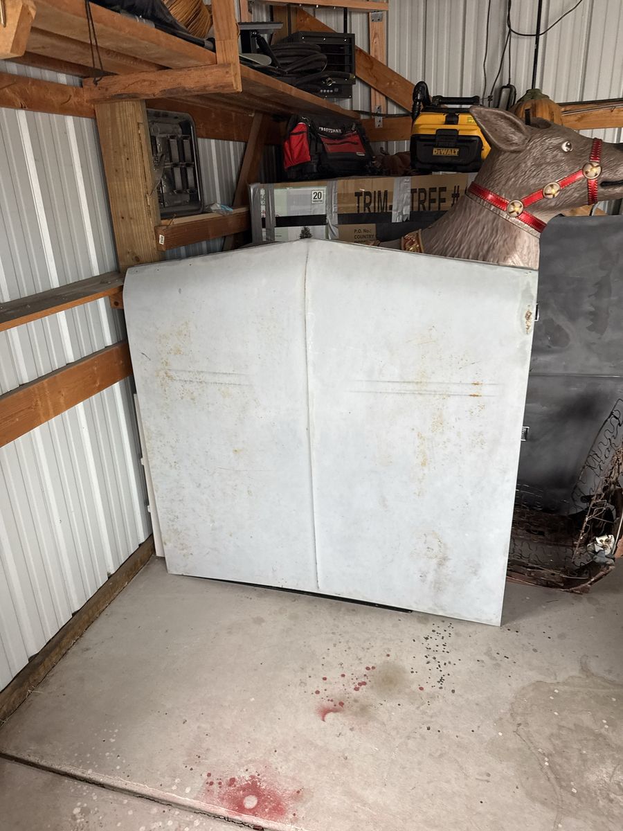 1967 Chevrolet Chevelle Malibu Hood - OEM White Hood Panel