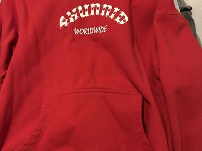 4Hunnid Worldwide Red Hoodie