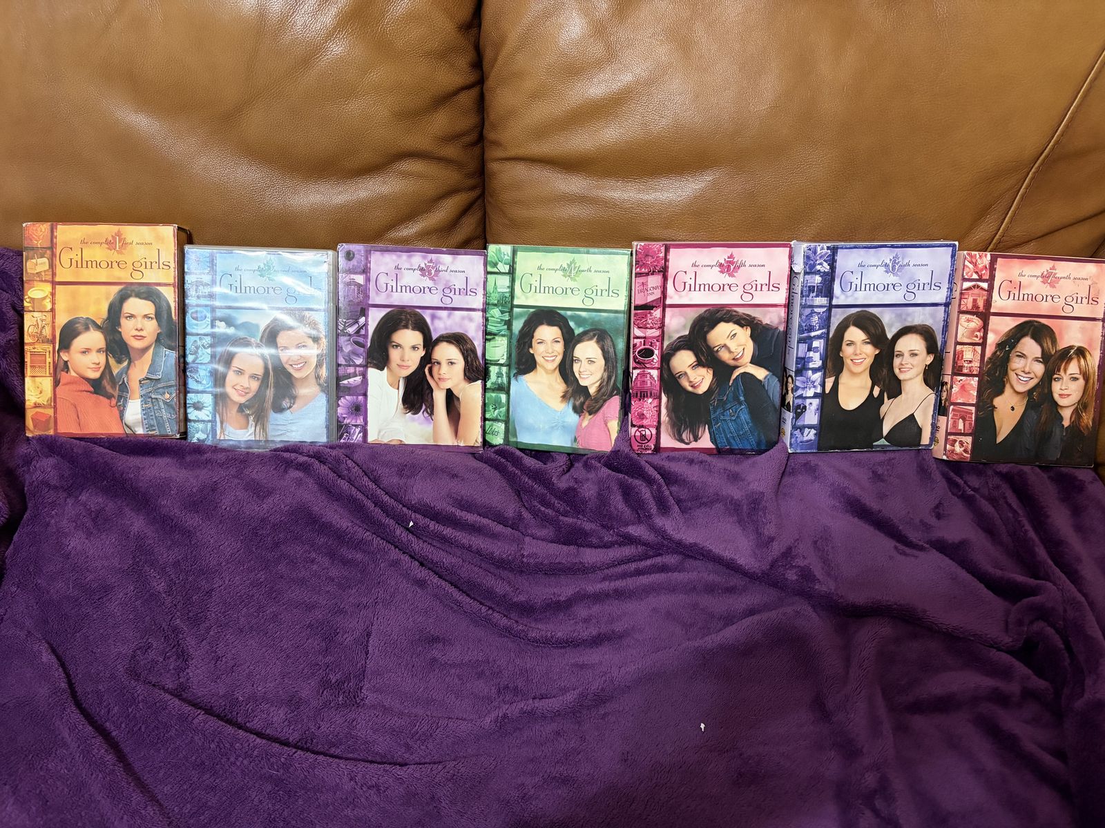 All 7 Seasons Of Gilmore Girls On DVD