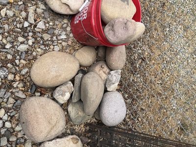 Free !!!Assorted Landscape Rocks and Concrete Pavers - Garden & Yard Materials