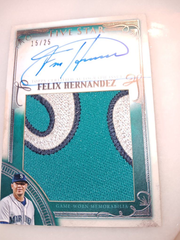 2016 jumbo autographed card