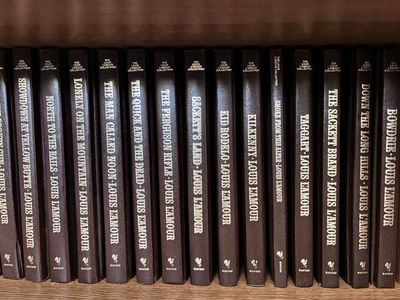 Louise L’Amour Western Hard cover books