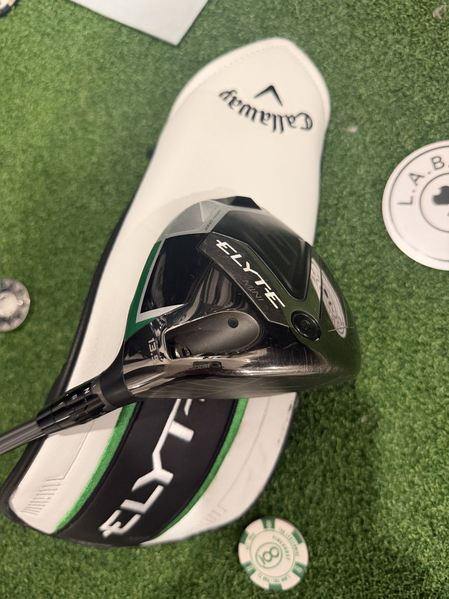 Callaway Elyte Mini Driver 13.5* Denali Blue 50g 6.0 Stiff W/Headcover Excellent