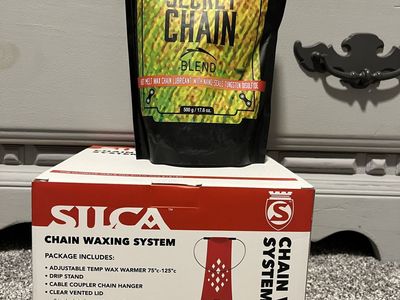 Silca Secret Chain Waxing System & Secret Chain Blend Hot Wax for Bicycle Chains