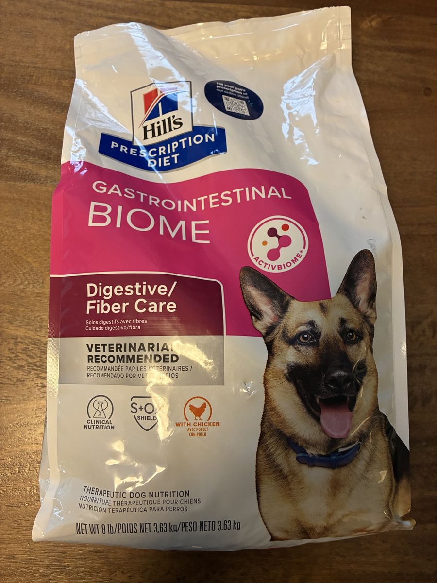Hill’s Science gastrointestinal biome dog food
