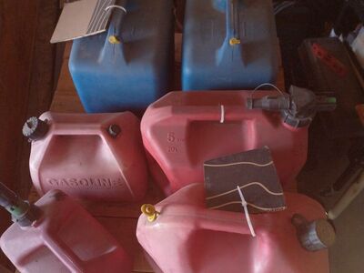 PLASTIC GAS CAN ASSORTMENT