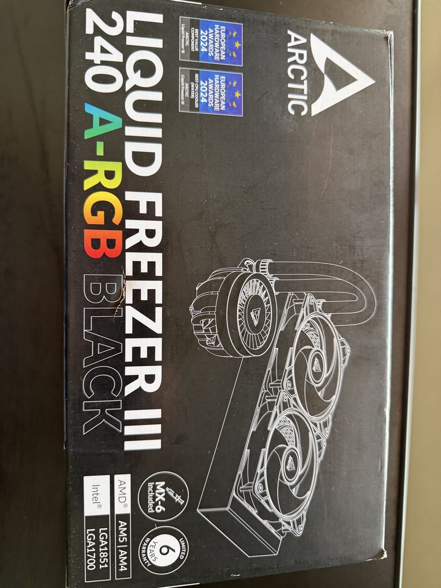 Arctic liquid freezer III 240mm RGB AIO.