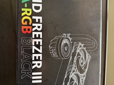 Arctic liquid freezer III 240mm RGB AIO.