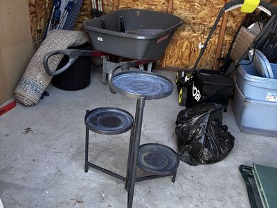 Metal 3-Tier Plant Stand Display Shelf