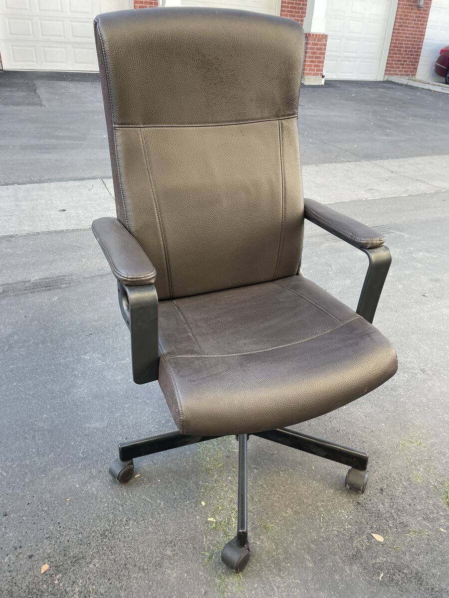 Grey Adjustable Height Office Chair