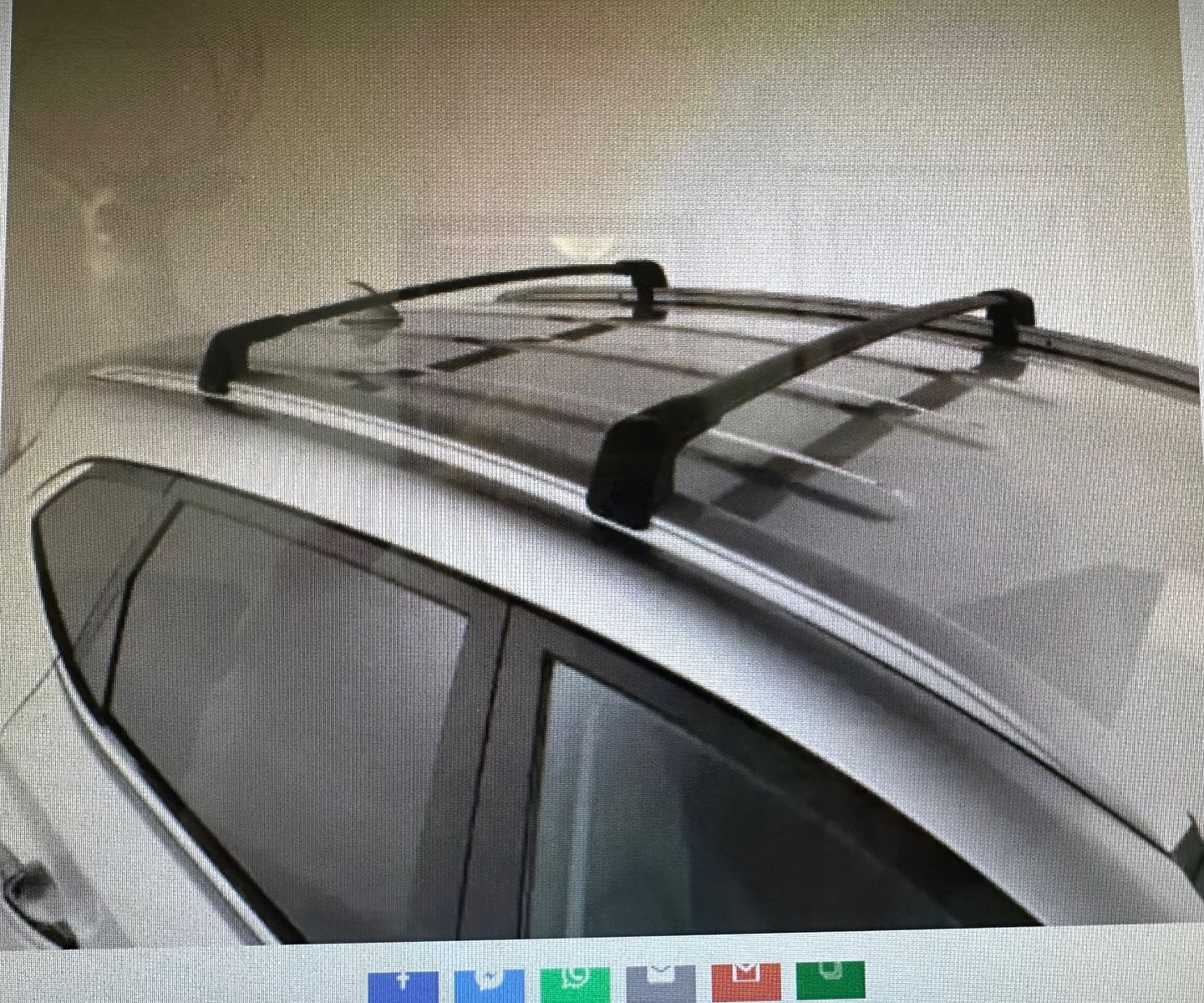 Hyundai Complete Assembly Roof Cross Bar