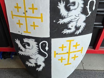 Renaissance Coat of Arms Shield - Medieval Coat of Arms Shield