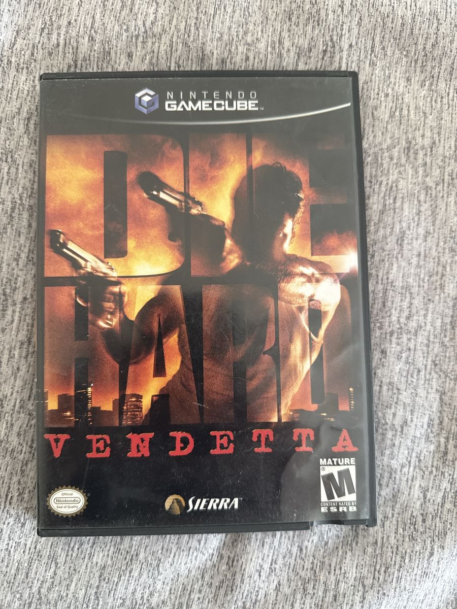 Die Hard Vendetta Nintendo GameCube Game with Case