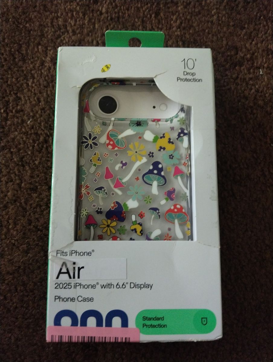 Multicolor Mushroom iPhone Air 17 Case