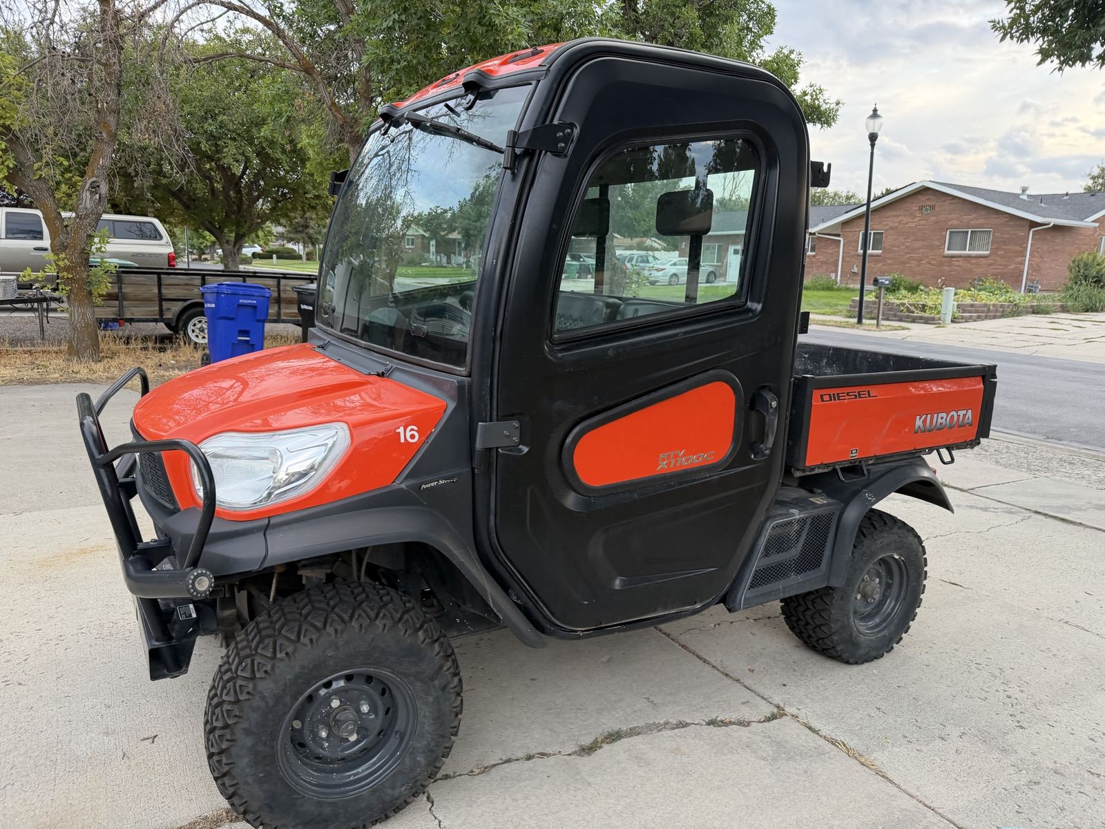 2018 Kubota RTV1100C Diesel 4x4 Utility UTV