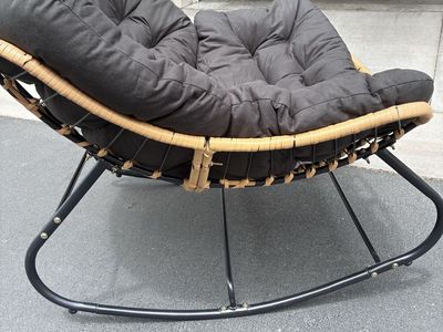 Rocking egg chair