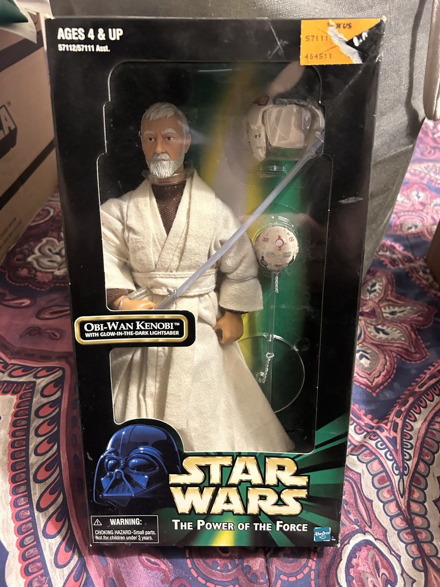 Star Wars The Power of the Force 12 Inch Obi-Wan Kenobi Action Figure NIB
