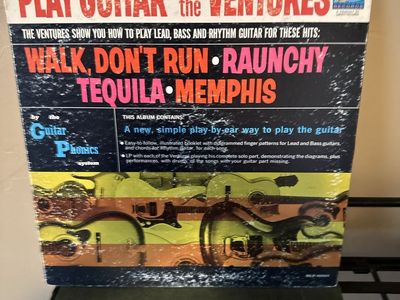 Play Guitar With The Ventures Vinyl LP Album Dolton Records BLP-16501