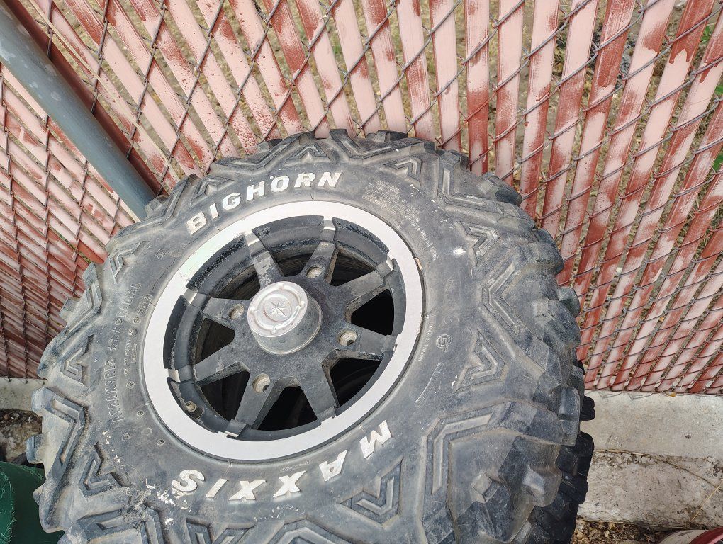Maxxis Bighorn ATV Tire with Rim