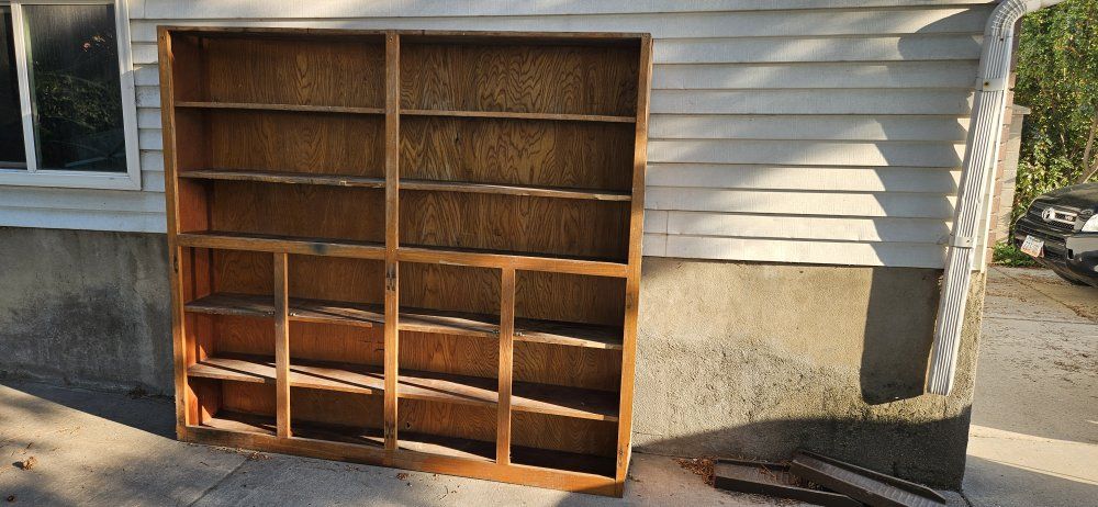 wood shelf