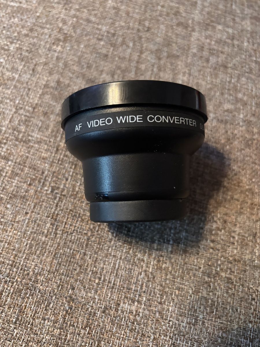 Like new AF Video Wide Converter  Lens Black
