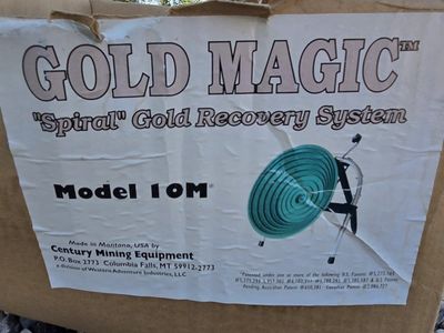 Gold Magic Spiral Gold Recovery System Gold Mining