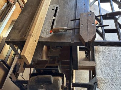 Craftsman cast-iron Contractor table saw