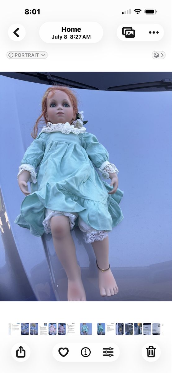 Monika Levenig Charlotte Limited Edition Porcelain Doll (234/600) - 2001 Collectible