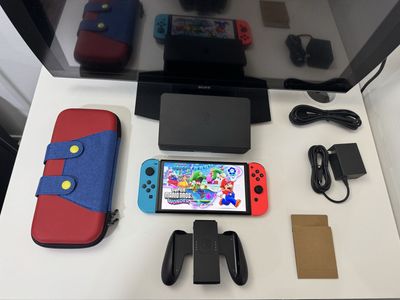 Nintendo Switch Oled Modded 256gb W/ Games