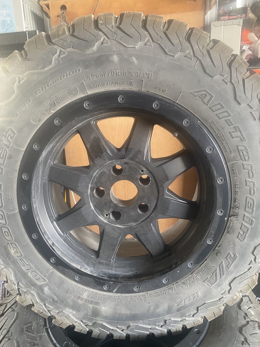 265/70R18 Jeep Wheels