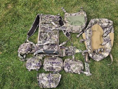 Eberlestock Modular Hunting Pack System with Frame and Pouches