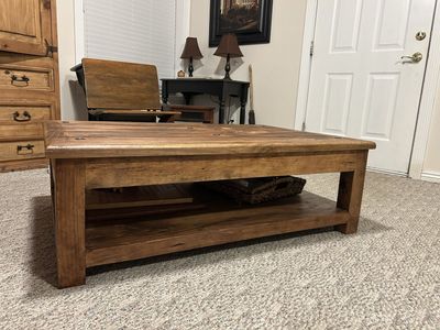 Solid Rustic Coffee table