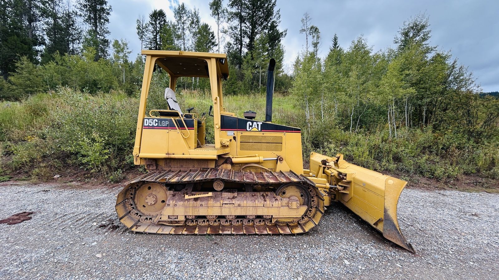 Caterpillar CAT D5C LGP Series II Crawler Dozer Track Tractor