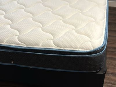 Queen Size Bed with Metal Frame