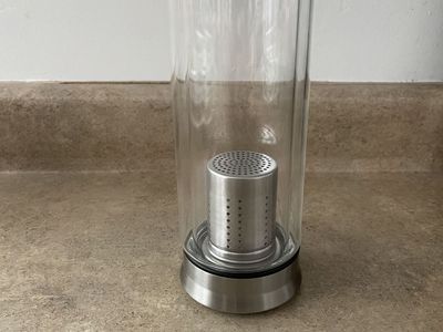 Glass Tea Infuser Tumbler with Filter