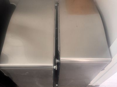Stainless steel LG 27” Pedestal Storage Drawer