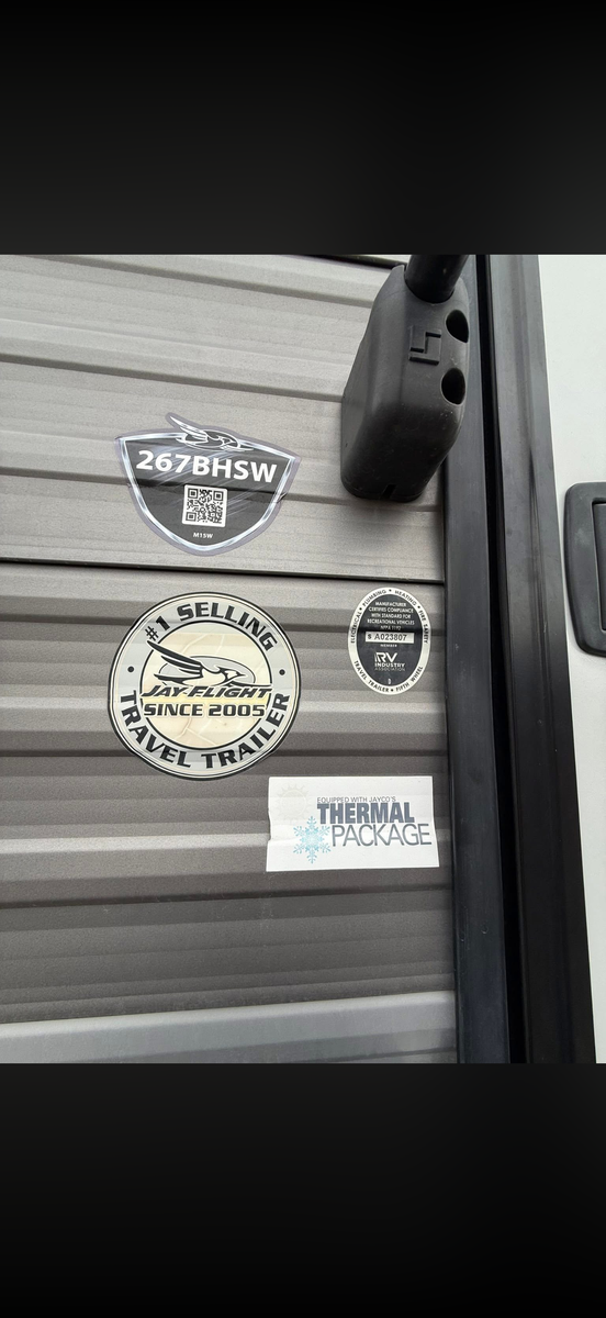 Jayco trailer bumper pull travel Trailer