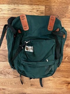 North Face backpack with 4 compartments. Good condition no rips or tears.