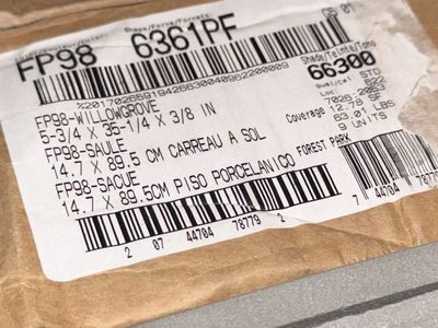 Forest Park Willowgrove Gray Wood-Look Porcelain Tile (5-3/4 in x 35-1/4 in) 500sf