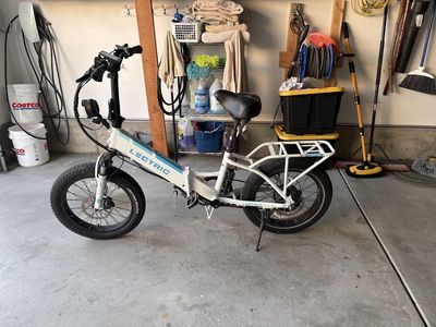 Lectric XP 3.0 Folding Electric Bike — $425 OBO (Needs Tires/Tubes/Brakes)