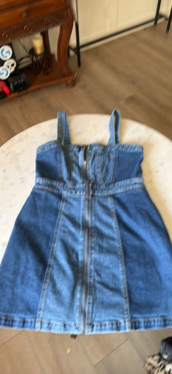 Denim Dress Overalls