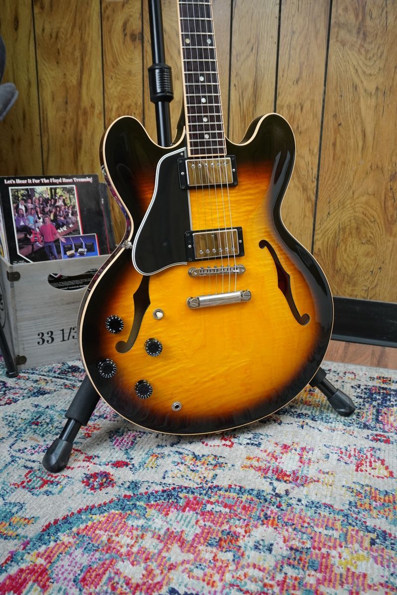 Used 2006 Gibson ES-335 Dot Reissue Flamed Maple Left-Handed