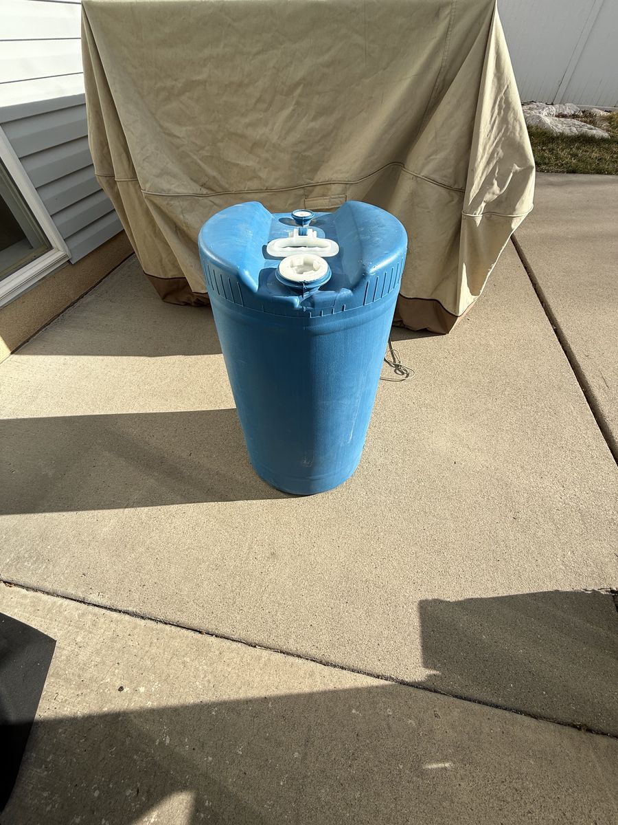 16 Gallon Water Storage Container