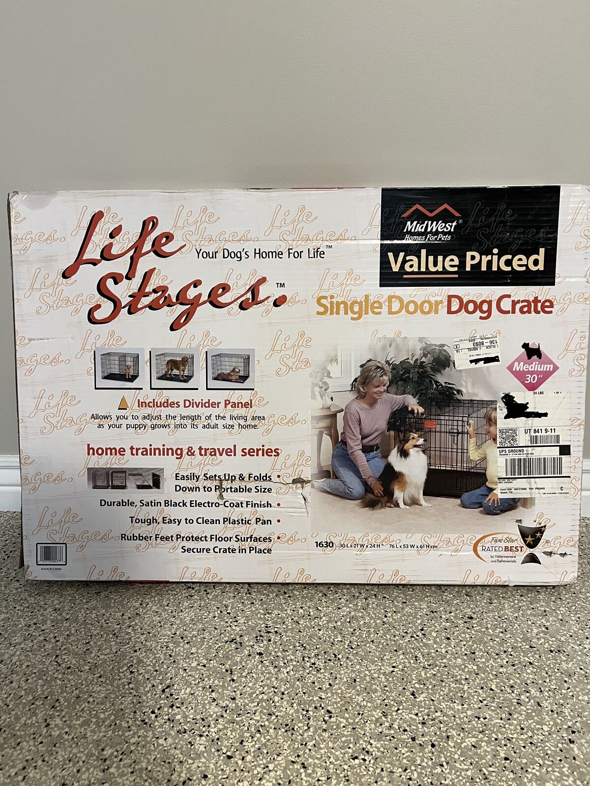 New Single Door Dog Crate