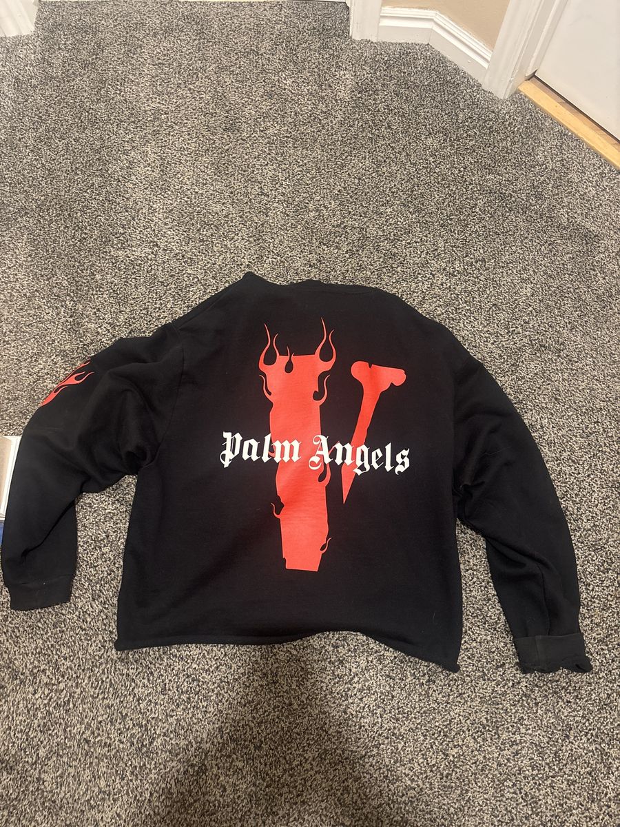 V lone palm angels hoodie large